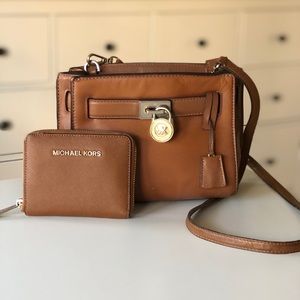 Michael Kors Brown Crossbody Bag and Wallet